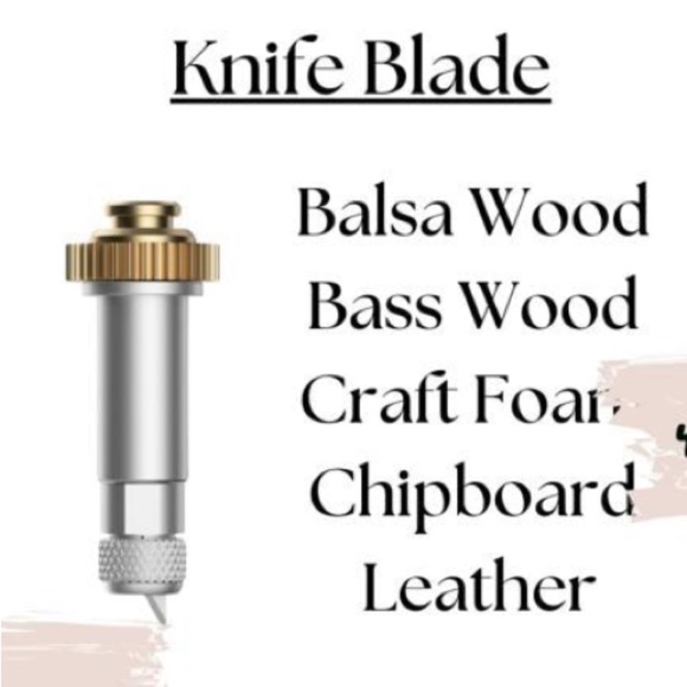 Cricut Silver and Gold Knife Blade